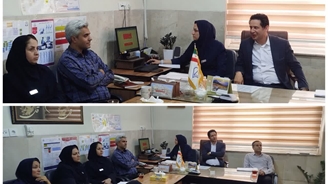 جلسه بازنگری سند استراتژیک بیمارستان 